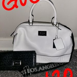 Guess purse and wallet